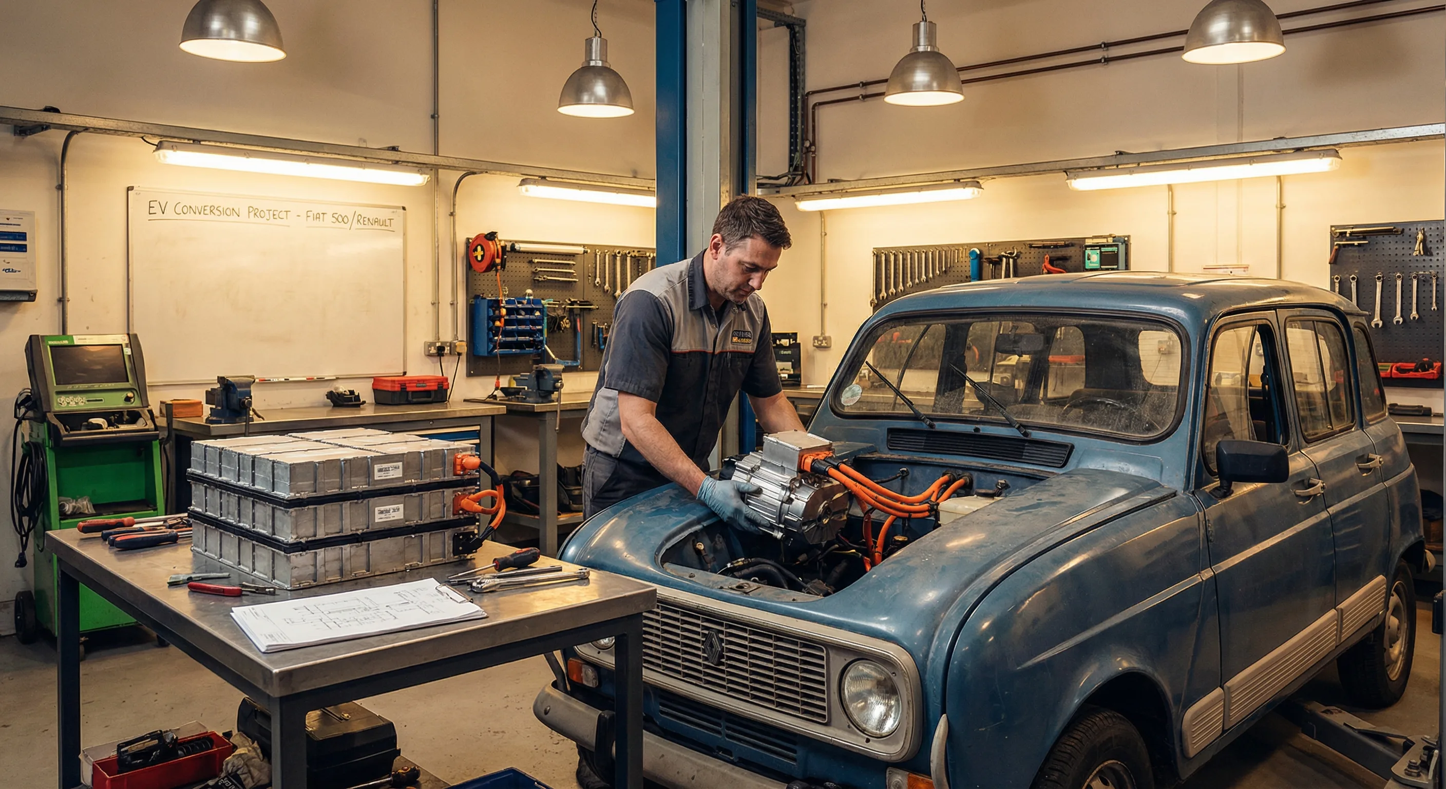 Rétrofit Électrique : Guide Complet pour Convertir Votre Voiture en Électrique