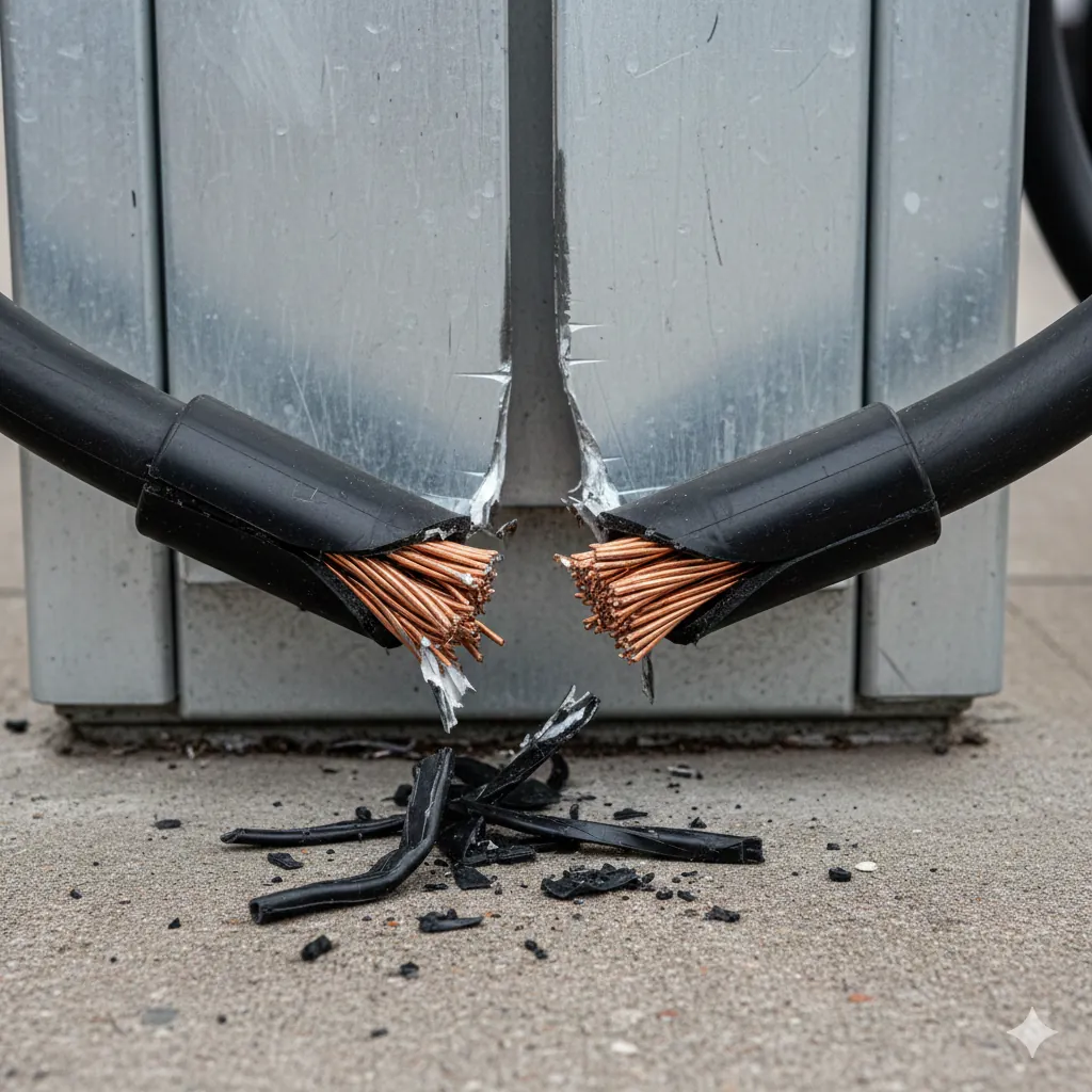 Vandalisme et Vol sur les bornes de recharges électriques : Protégez votre investissement