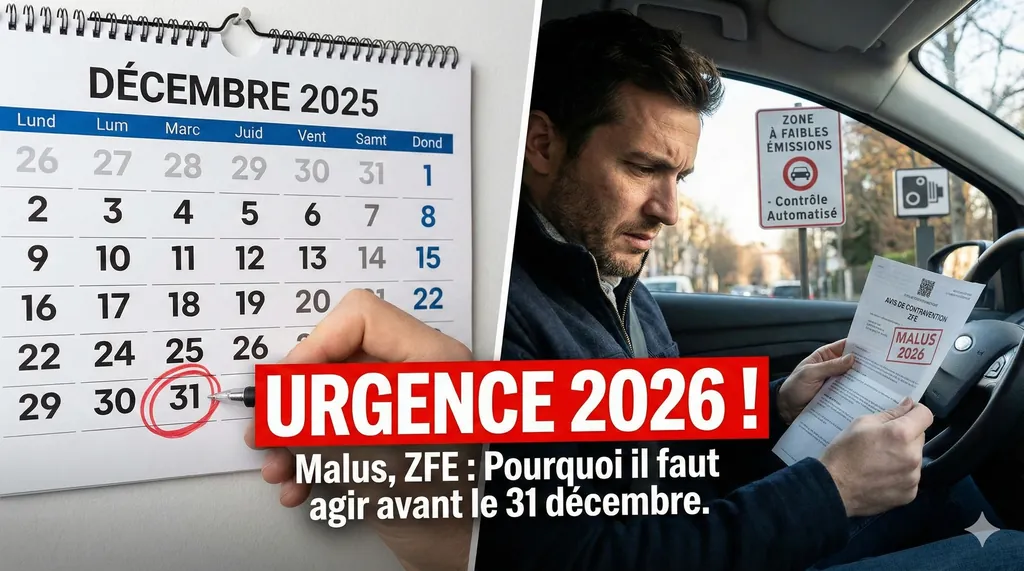 Malus, ZFE : Pourquoi attendre 2026 pour changer de voiture va vous coûter (très