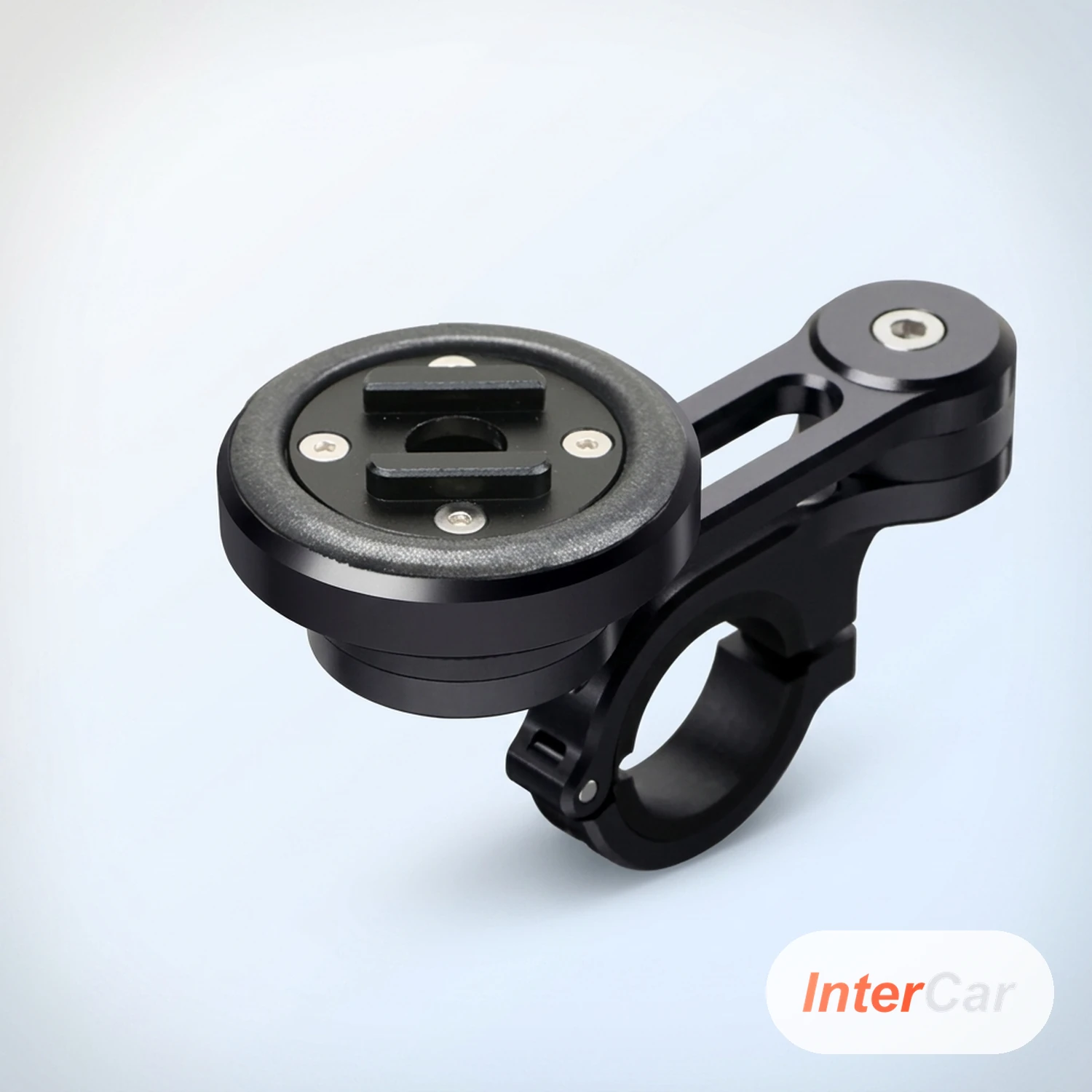 Support Smartphone Moto Anti-Vibration InterCar — Fixation Guidon Verrouillage, Amortisseur Caméra