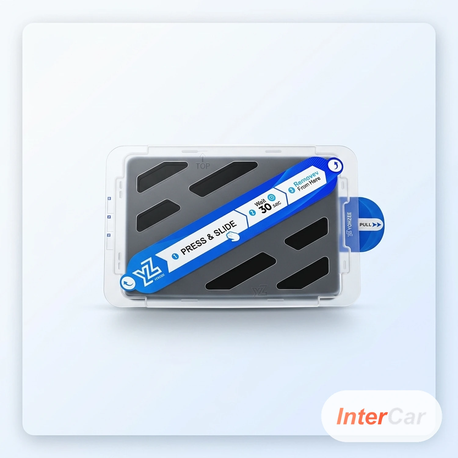 Protection Écran Tactile VE InterCar — Verre Trempé Anti-Reflet Tesla Model 3/Y, Anti-Traces 9H