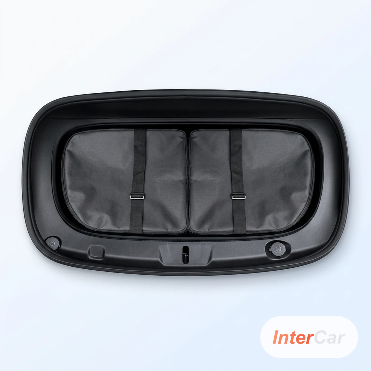Organiseur Frunk & Coffre VE InterCar — Bac Pliable Étanche Tesla Model 3/Y, MG, BYD, Compartiments