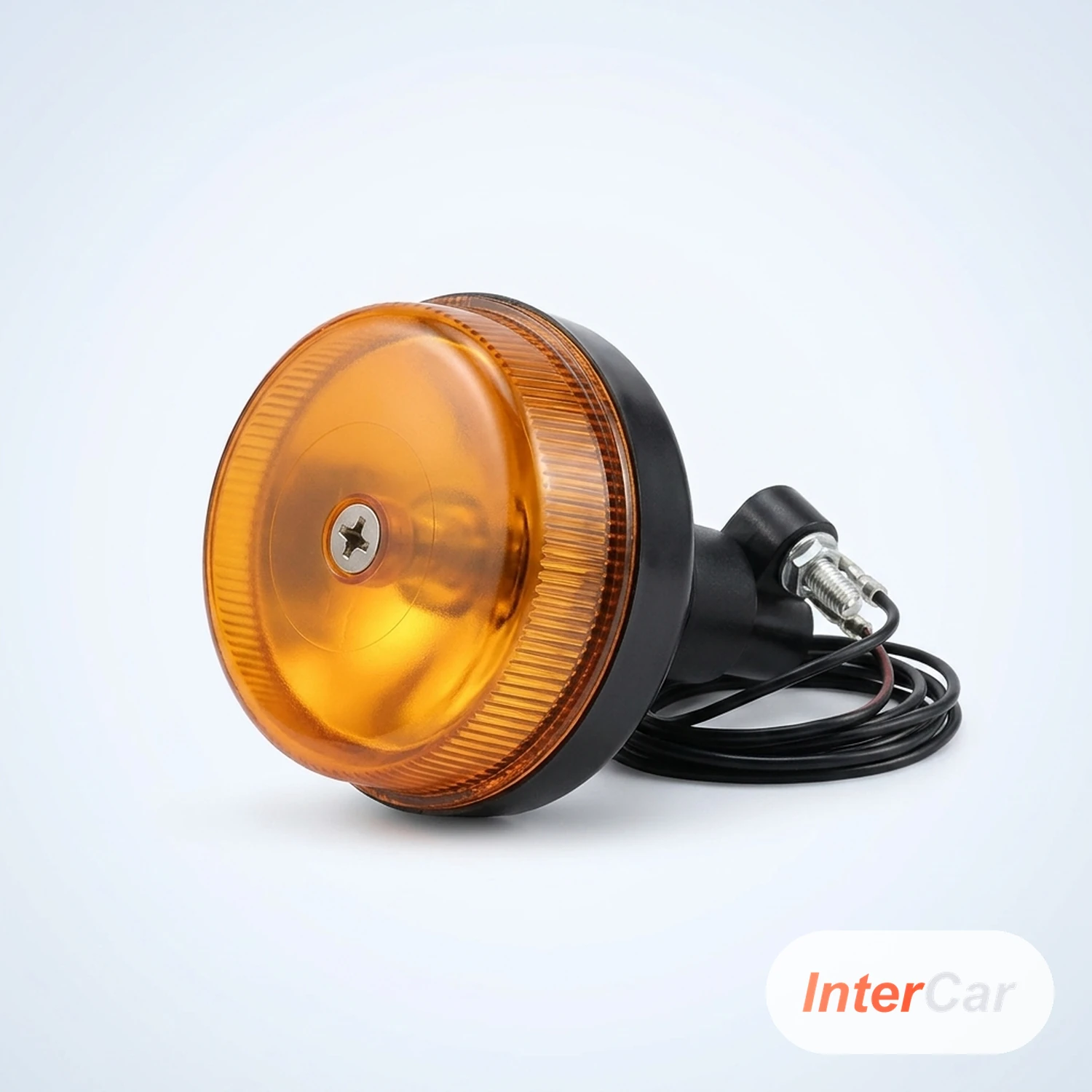 Rampe Gyrophare LED Homologuée R65 InterCar — Signalisation Chantier, Magnétique 12/24V, Modes Flash