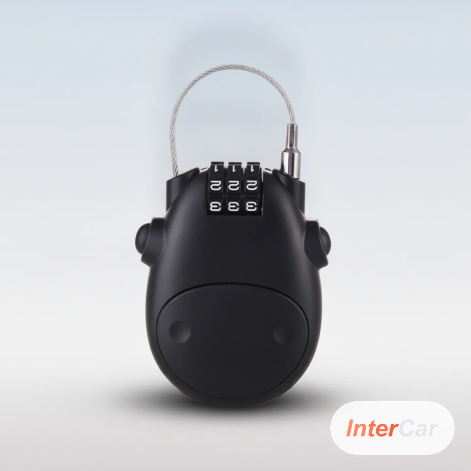 Câble antivol acier InterCar en situation d'usage