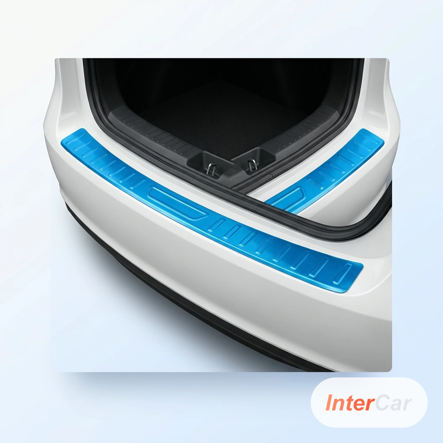 Protection Seuil de Coffre Utilitaire InterCar — Marchepied Antidérapant Inox, Fourgon, Anti-Rayures