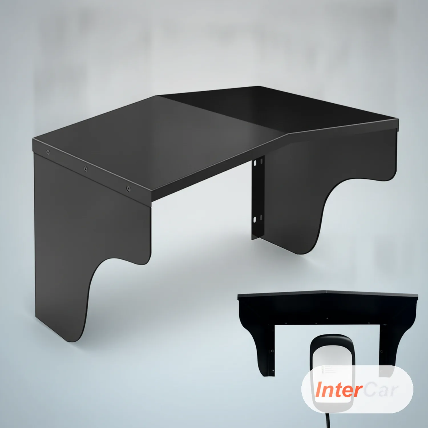 Auvent aluminium pour wallbox InterCar — vue 4
