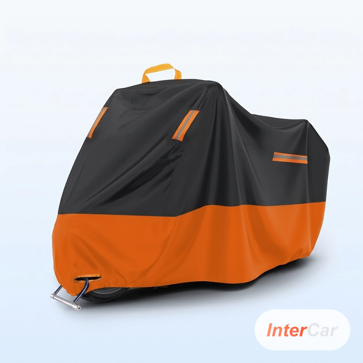 Housse Moto Étanche Extérieure InterCar — Bâche Anti-UV Respirante, Sangle Anti-Vent, Toutes Tailles