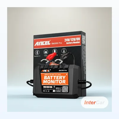 InterCar PowerCheck Pro - Testeur batterie 6/12/24V Bluetooth 5.3