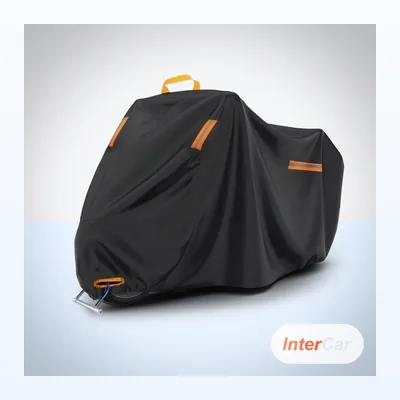 Housse Moto Étanche Extérieure InterCar — Bâche Anti-UV Respirante, Sangle Anti-Vent, Toutes Tailles