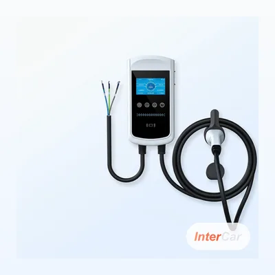 Chargeur Nomade VE Triphasé Réglable InterCar — 11/22 kW Type 2, Écran, Prises CEE, Locataires & Voyage