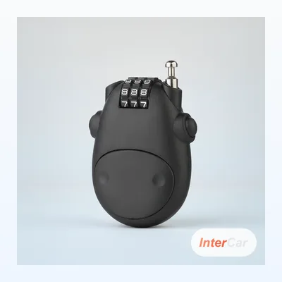 Antivol Câble de Recharge InterCar — Câble Acier à Code, Sécurise le Câble Type 2 sur un Point Fixe